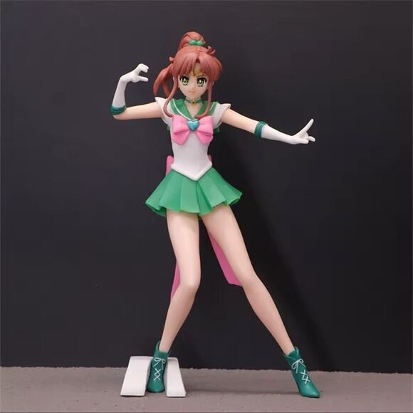 New Sailor Jupiter Makoto Kino Anime Action Figure  22CM - Picture 1 of 5